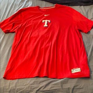 Texas Rangers Nike dri fit shirt